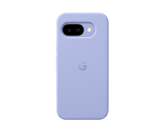 The back of a Pixel 9a case in Obsidian color.
